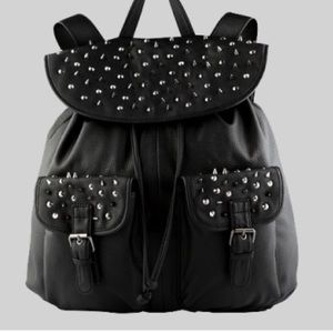 Faux Leather Studded Backpack Aldo
